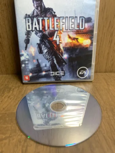 Jogo BattleField 4 PS3, PlayStation 3. CD em perfeito estado.