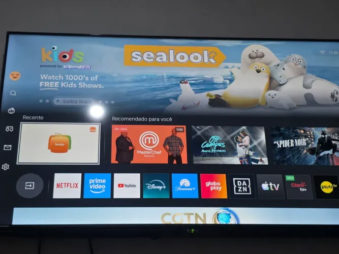 Televisão 55 polegadas smart Toshiba 