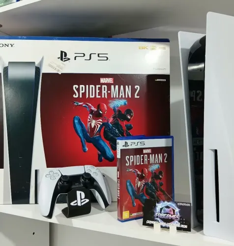 PS5 FAT 825GB com leitor. Garantia 3 meses aqui na LOJA FABGAMES. Loja física 
