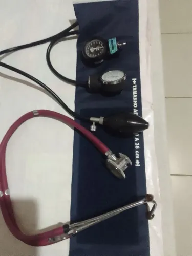 Esfigmomanometro+estetoscópio para profissionais e estudantes de medicina