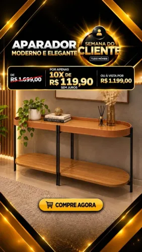 Aparador Moderno e Elegante