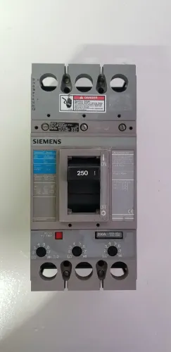 Disjuntor Caixa Moldada Siemens 250A 3VL Sentron