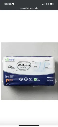 Fralda wellness P adulto