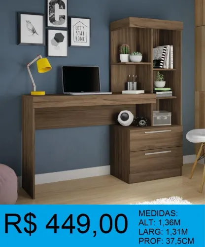 Escrivaninha com entrega grátis 
