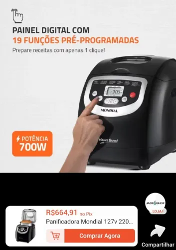 Panificadora mondial
