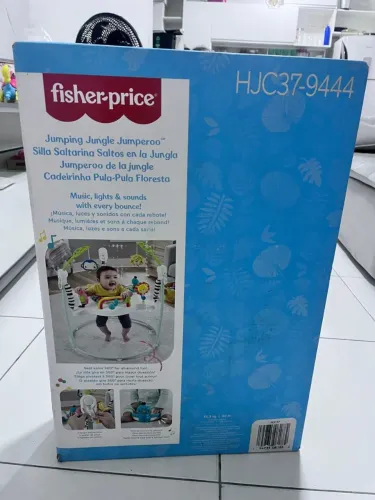 Cadeirinha Jumping jungle Fischer price