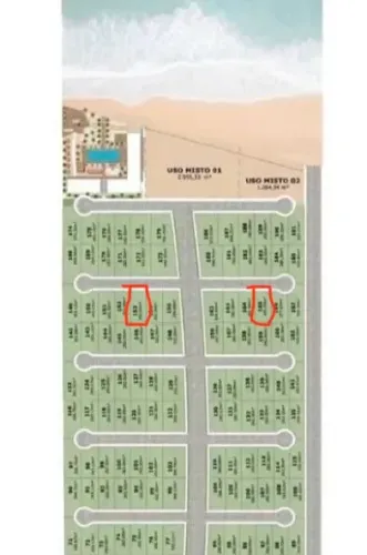 Lote no vela Santo Cristo próximo a praia
