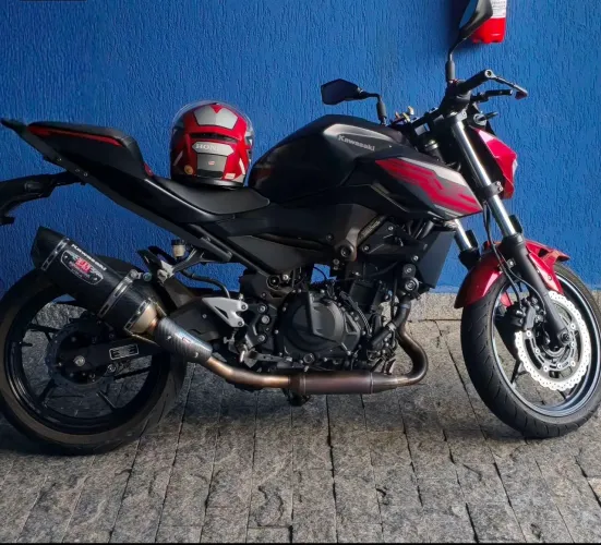 Ponteira esportiva para Z400 / Ninja 400