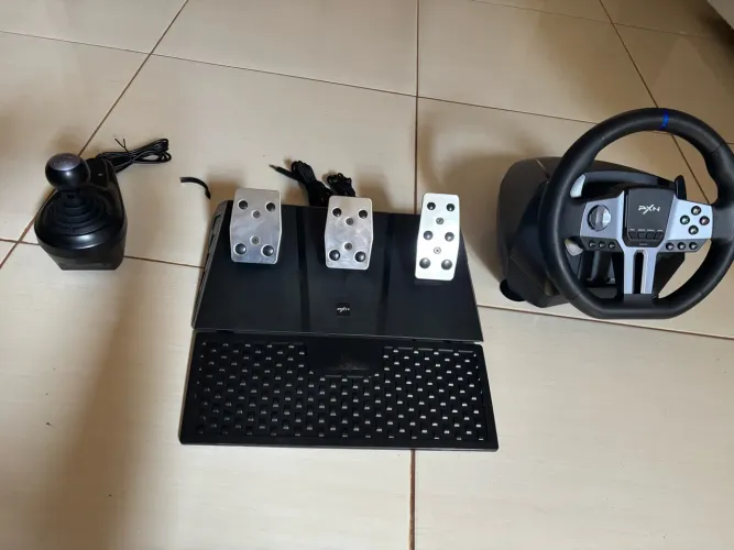 ? VOLANTE GAMER PXN V9 GEN2 - KIT COMPLETO! ?