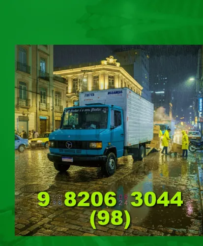 Frete em 3 bairros: São Francisco, Centro e São José! Agende já sua mudança!