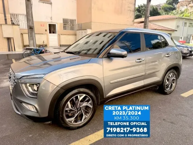 Hyundai Creta Platinum 1.0 TB 12V Flex AUT 2024
