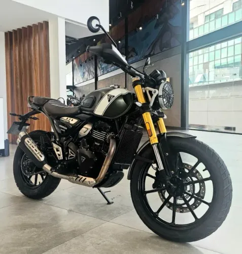 TRIUMPH SCRAMBLER 400X 2024 IMPECÁVEL