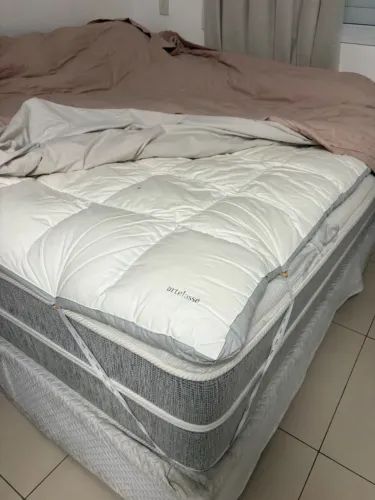 Cama Box King Size + Colchão + PillowTop