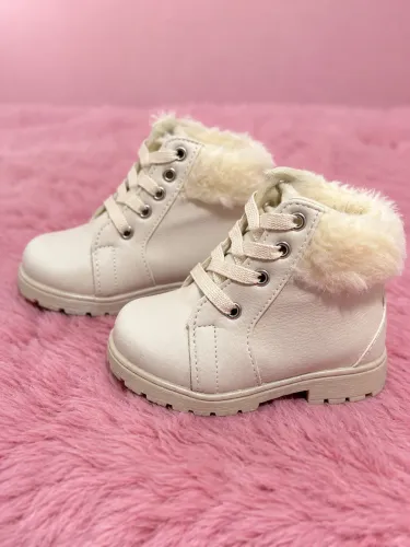 Bota Offwite feminina infantil tamanho 21