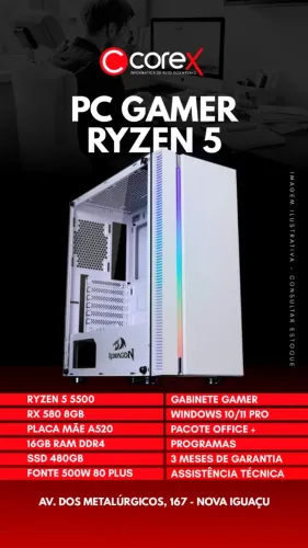 Pc Gamer Ryzen 5 5500