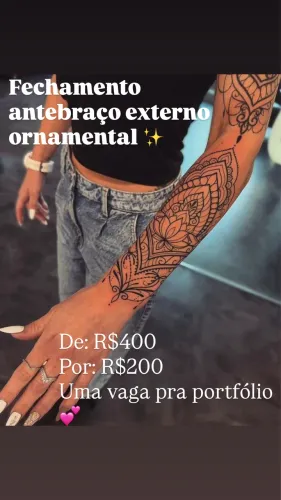 Tatuagem Promoção