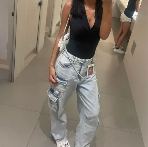 Calça cargo 