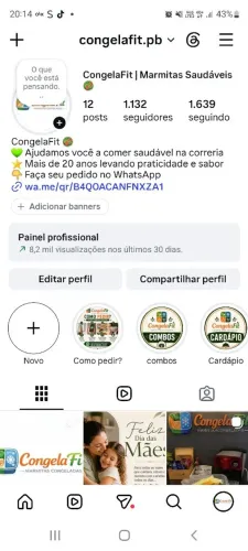 CongelaFit | Marmitas Saudáveis ?
