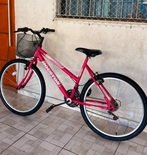 Bicicleta Houston Aro 26 com Cesta