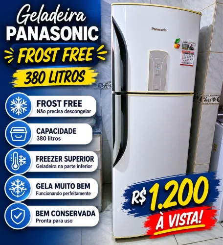 Geladeira Panasonic 