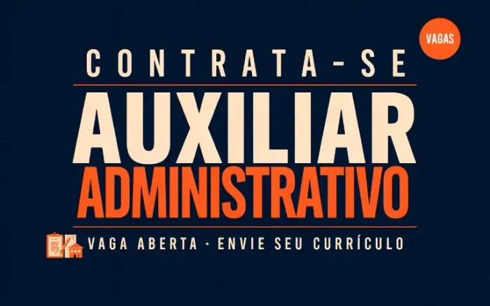 Auxiliar administrativo 1800 + Beneficios