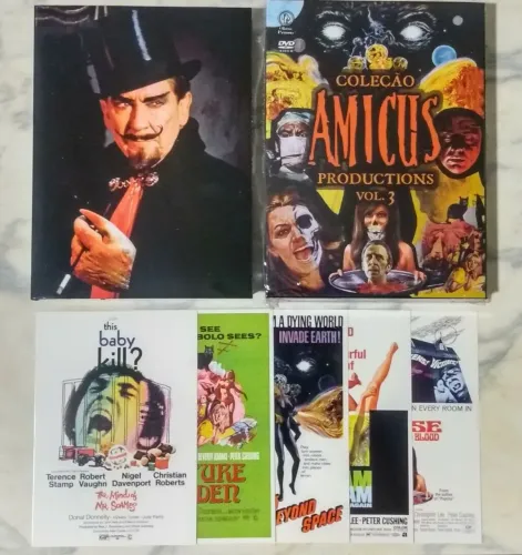DVD Coleção Amicus Productions Vol 3 Seminovo Obras-Primas do Cinema