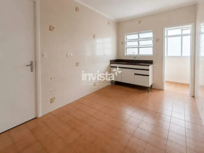 Apartamento para Aluguel em Santos/SP 2 Dorms, 1 Vaga