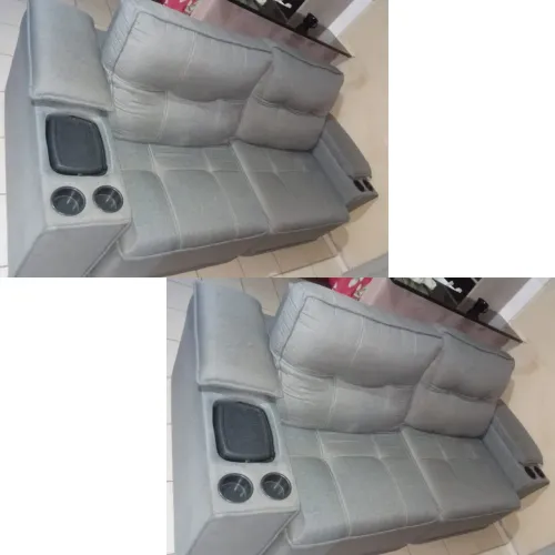 VENDO SOFÁ RETRÁTIL, RECLINÁVEL 2 LUGARES.