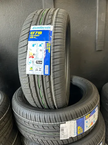 Pneus Novos 225/50/17 Comforser Jetta Corolla Fusion Civic City Mercedes Audi BMW