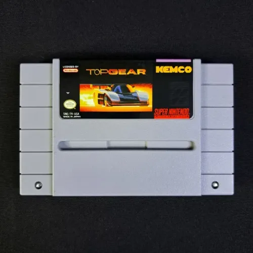 Top Gear 1 Original Americano Super Nintendo. Snes - Excelente estado