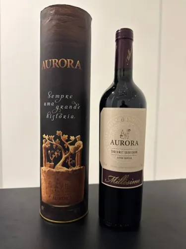 Vinho Aurora Millésime Cabernet Sauvignon, safra 2019