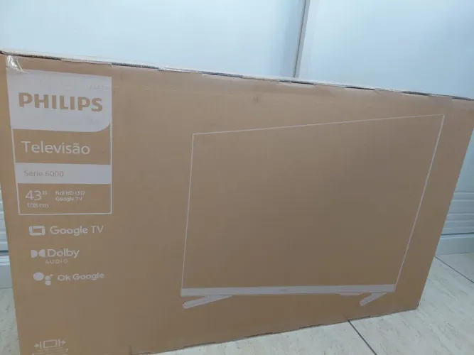 Smart Tv Philips 43 Fhd 43pfg6909/78 Google Tv Comando Voz