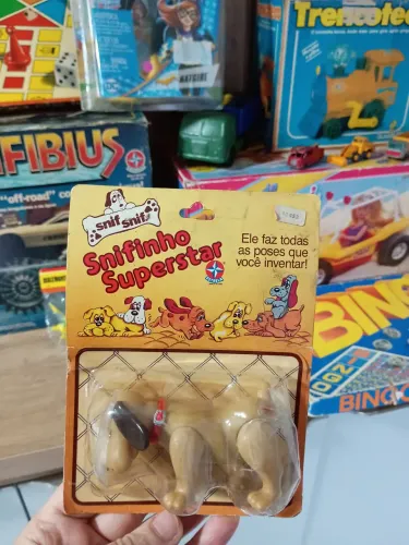 Brinquedo Antigo Estrela Cachorro Snifinho ( Snif Snif )