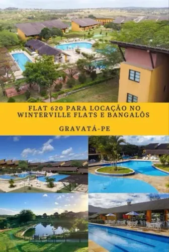 Flat 620 - Gravatá/PE - PACOTE FINAL DE SEMANA SEXTA, SÁBADO E DOMINGO 