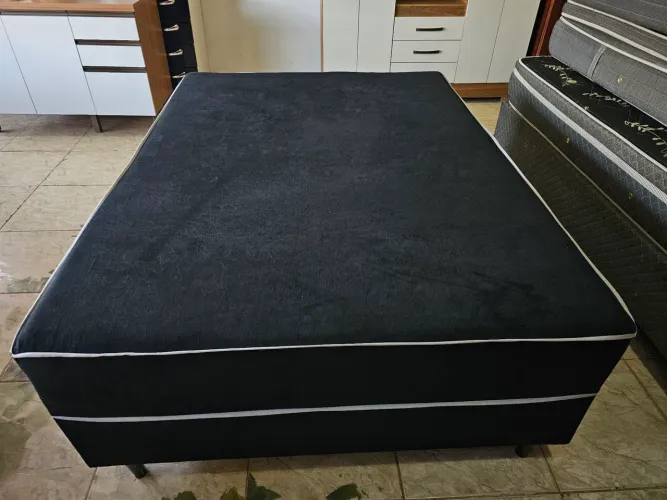 Cama casal unibox nova de espuma