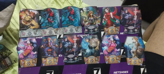 25 Cartas Coleção Vampiros Elmas Chips Originais!