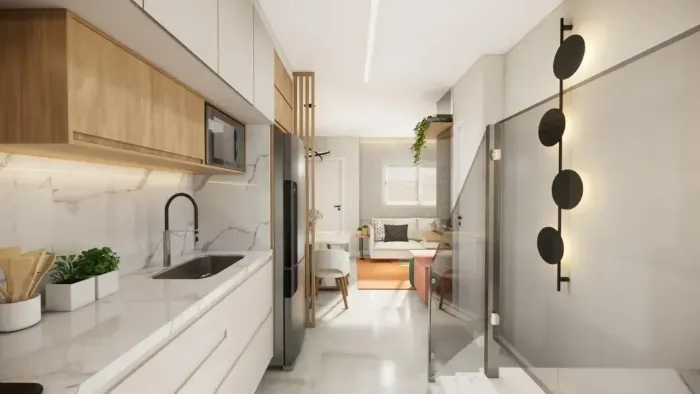 Sobrado 55 metros - 2 DORMS - 1 VAGA - Condomínio Vila Granja Viana - Chácara Granja Velha