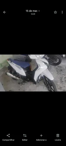 Jet 125cc 2023 Branca 15 mil rodados Shineray Jet 125