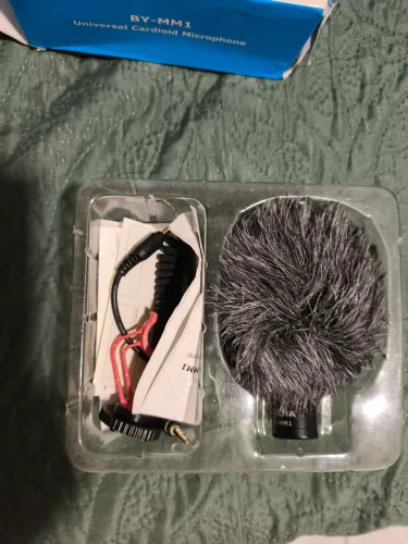 Microfone condensador boya By-mm1