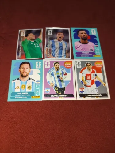 Figurinhas do álbum 