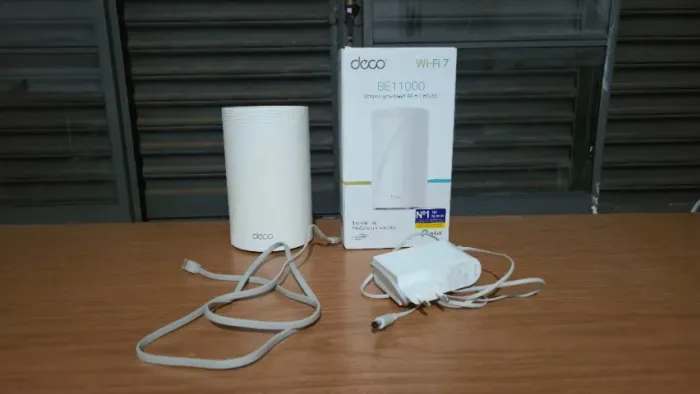 Roteador TP-Link Deco BE65 Wi-fi 7 Tri-band Be11000 2.5Gbps