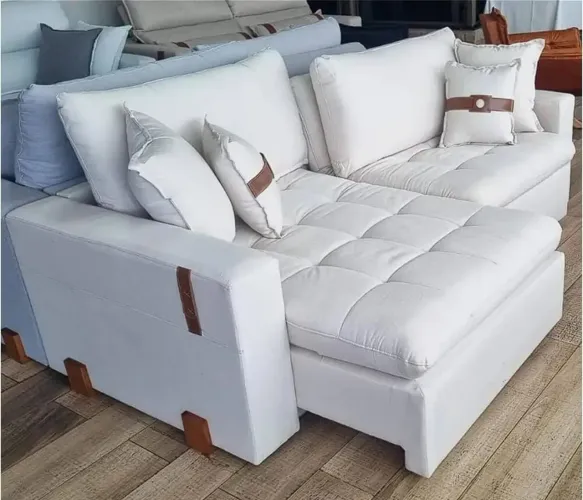 *Sofá Cama Zeus 2,20 cm Pronta Entrega.