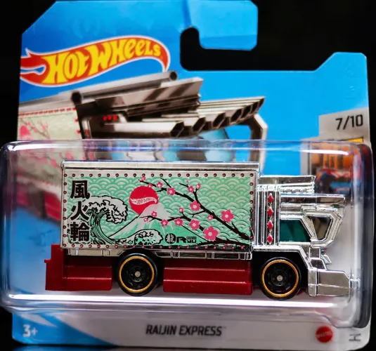 Hot wheels raijin express: hw metrô 7/10