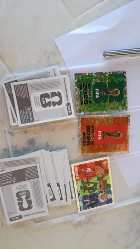 Figurinhas avulsas da copa