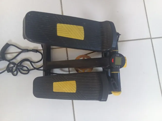 MINI STEPPER MONITOR LCD SIMULADOR CAMINHADA PARA FISIOTERAPIA E FUNCIONAL