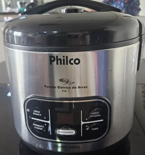 Panela elétrica Philco Inox PAR1 127 V