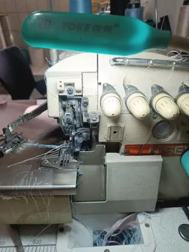 Máquina interlock industrial