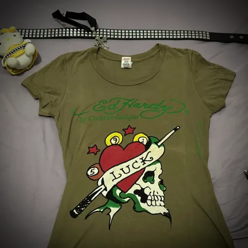 blusa ed hardy by christian audigier feminina