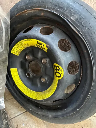 Roda Pneu Estepe Temporário Kia Picanto 2015 a 2016