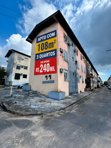 108m² no Parque 10 | 3 Quartos | Apenas R$ 240 Mil | Financia